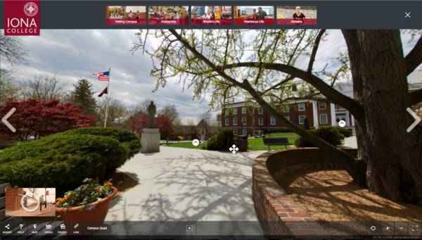 Iona University campus tour