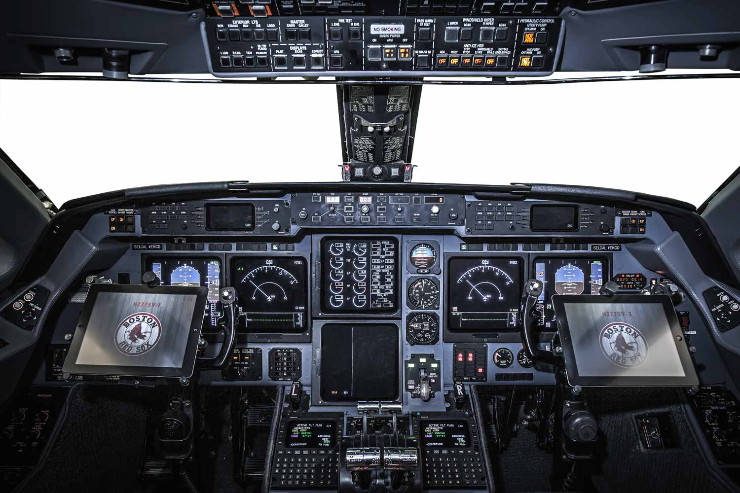 Cockpit cabin of a plane