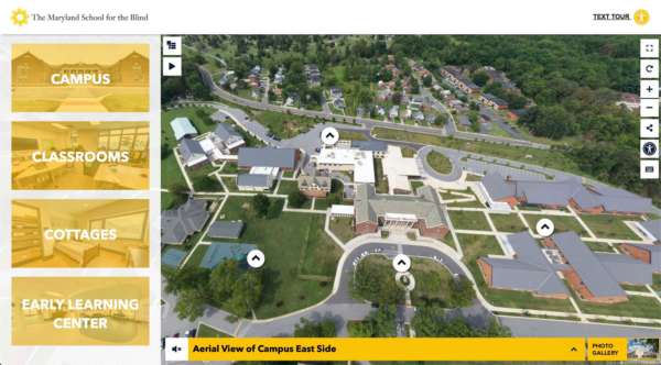 Maryland School for the Blind campus tour